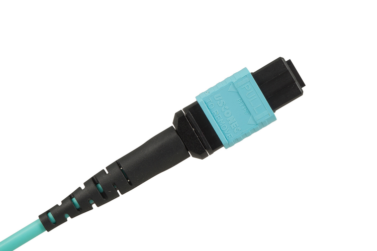 Premium MTP Elite MTP Fiber Cable with boot for secure fiber connections