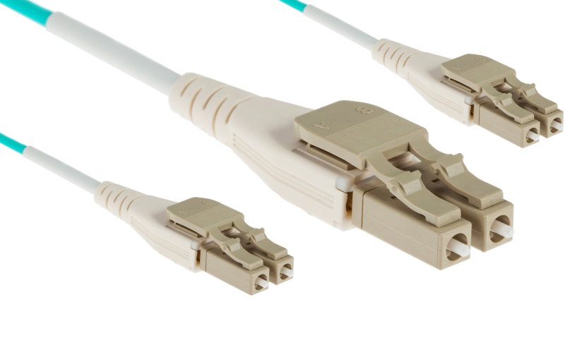 Fiber cable banner