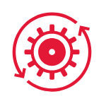Network Essentials Icon, representing core network connectivity features