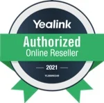 Yealink 2021 Authorized Reseller Badge